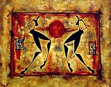 2010 Canvas Paintings - Ancient athletics